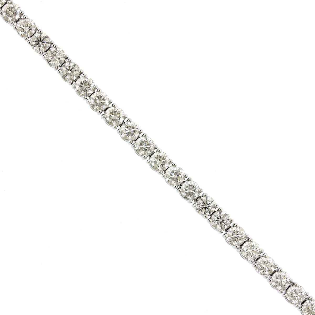 18K White Gold Shared Prong