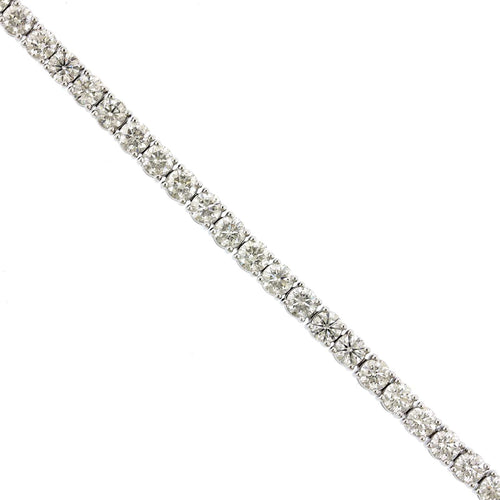18K White Gold Shared Prong